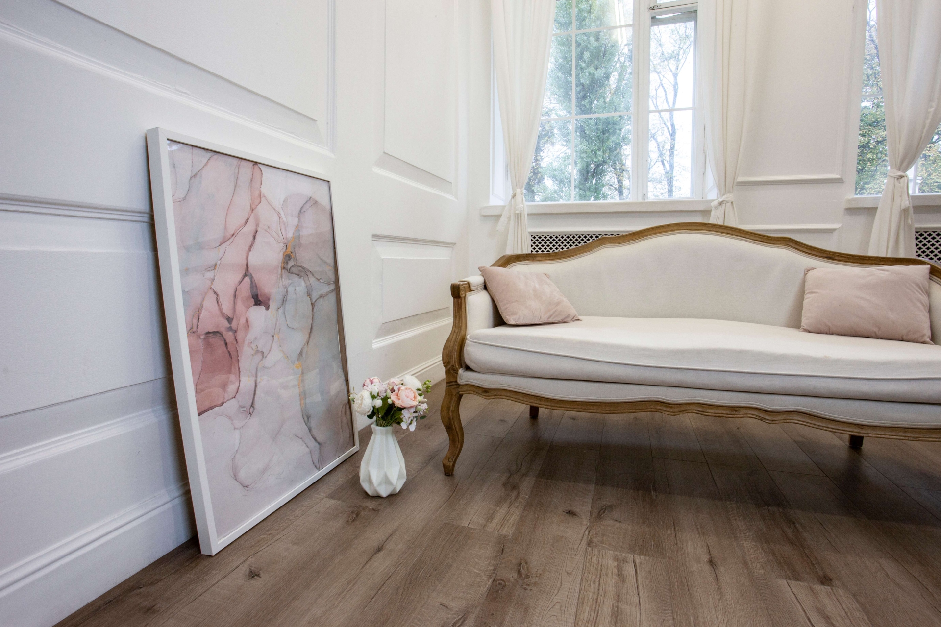 Усовершенствованная кварц-виниловая плитка «Damy Floor» Дуб Изысканный (1227*187*2,5 мм) — купить в Нягани