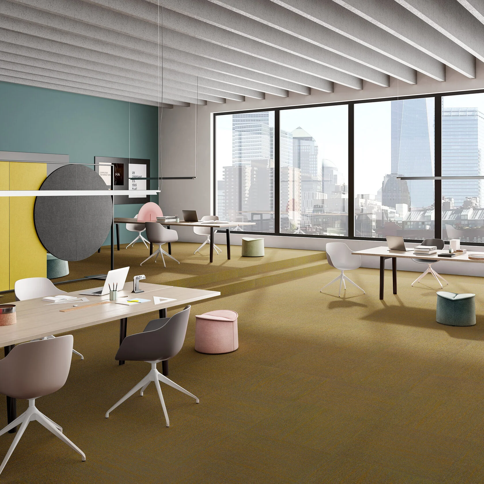 Ковровая плитка Marvel Tile 97 (500*500*6 мм) — купить в Нягани