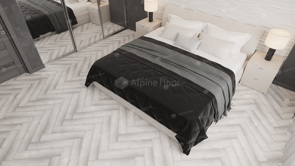 Виниловая плитка "Alpine Floor" Parquet LVT Дуб Альхена (590*118*2,5 мм) — купить в Нягани
