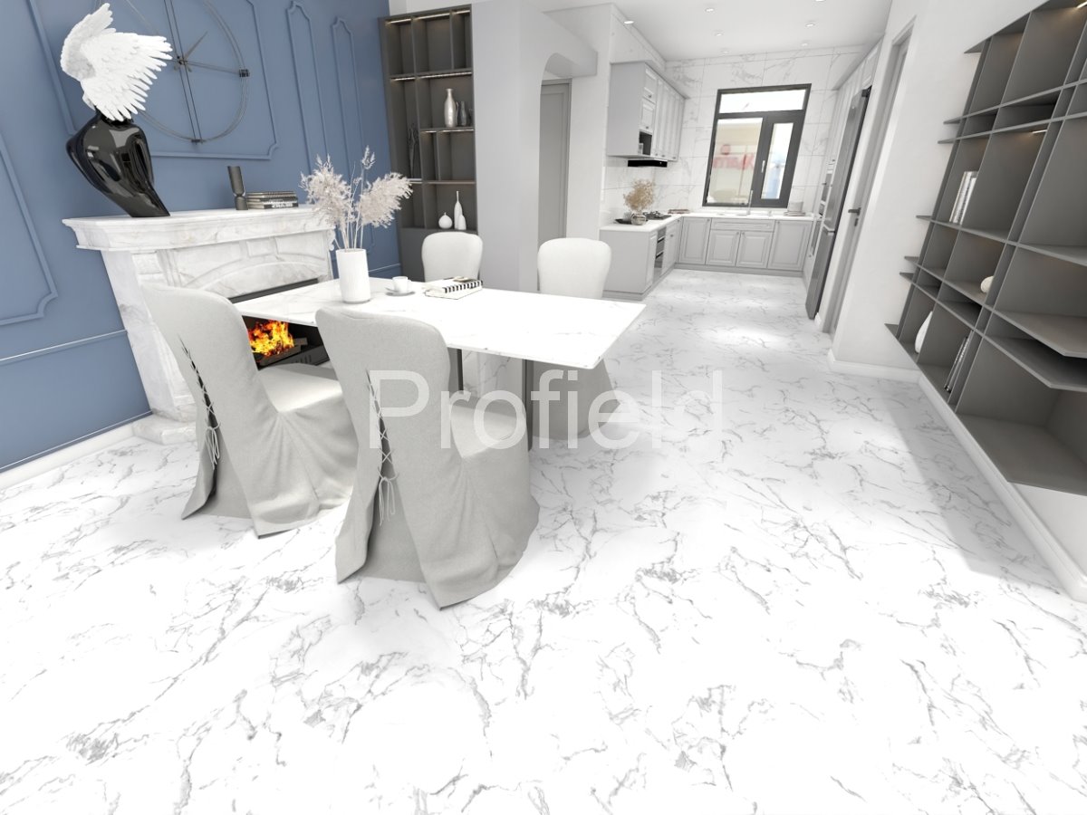 HSPC ламинат "Profield" Камень белый (610*305*5,5 мм) — купить в Нягани