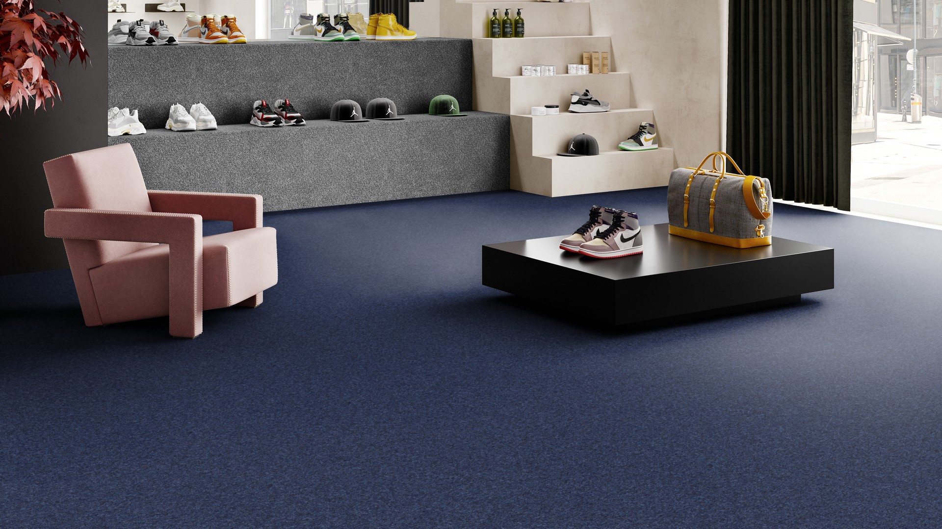 Ковровая плитка Medusa Tile 77 (500*500*5 мм) — купить в Нягани