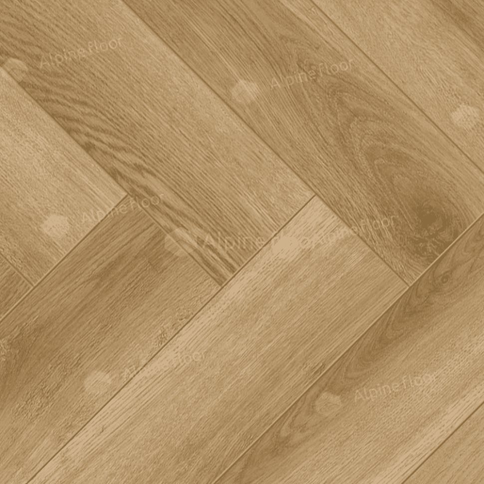 Ламинат "Alpine Floor" Herringbone 12 PRO Дуб Эльзас (606*101*12 мм) — купить в Нягани