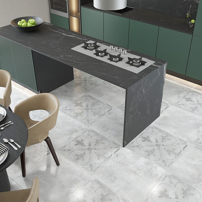 Керамогранит "Keramin" Турин (600*600 мм) Серый 1 — купить в Нягани