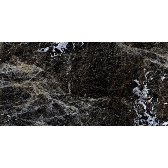 Керамогранит "Gresse" 600*1200 Simbel Carbon Чёрно-белый Мрамор — купить в Нягани