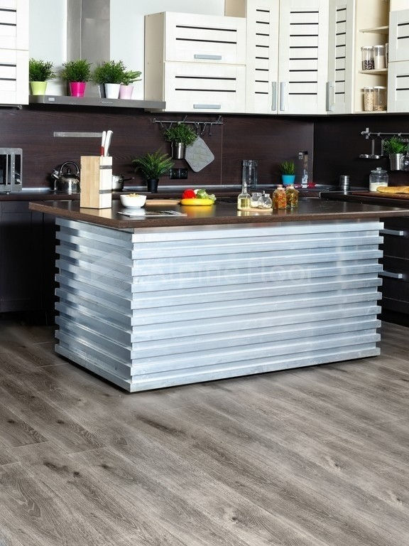 Кварцвиниловая плитка "Alpine Floor" Дуб Дымчатый  (1219*184*2мм) — купить в Нягани