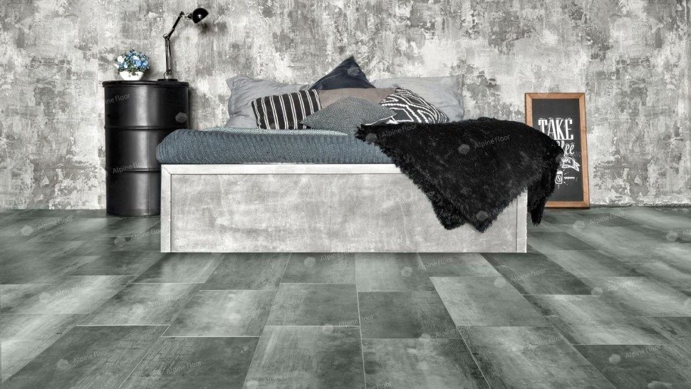 Виниловая плитка "Alpine Floor" Light Stone Корнуолл (608*303*2,5 мм) — купить в Нягани