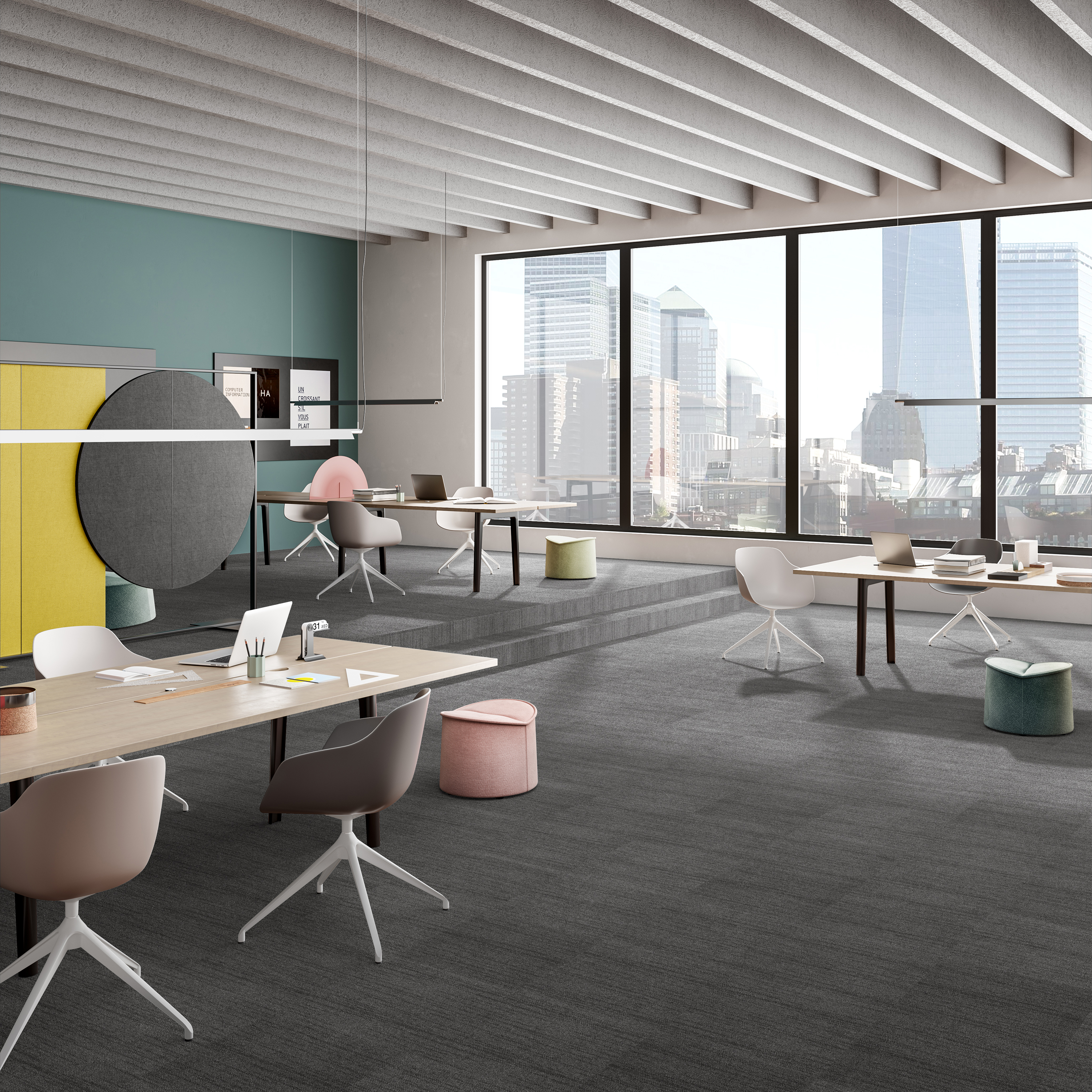 Ковровая плитка Marvel Tile 98 (500*500*6 мм) — купить в Нягани