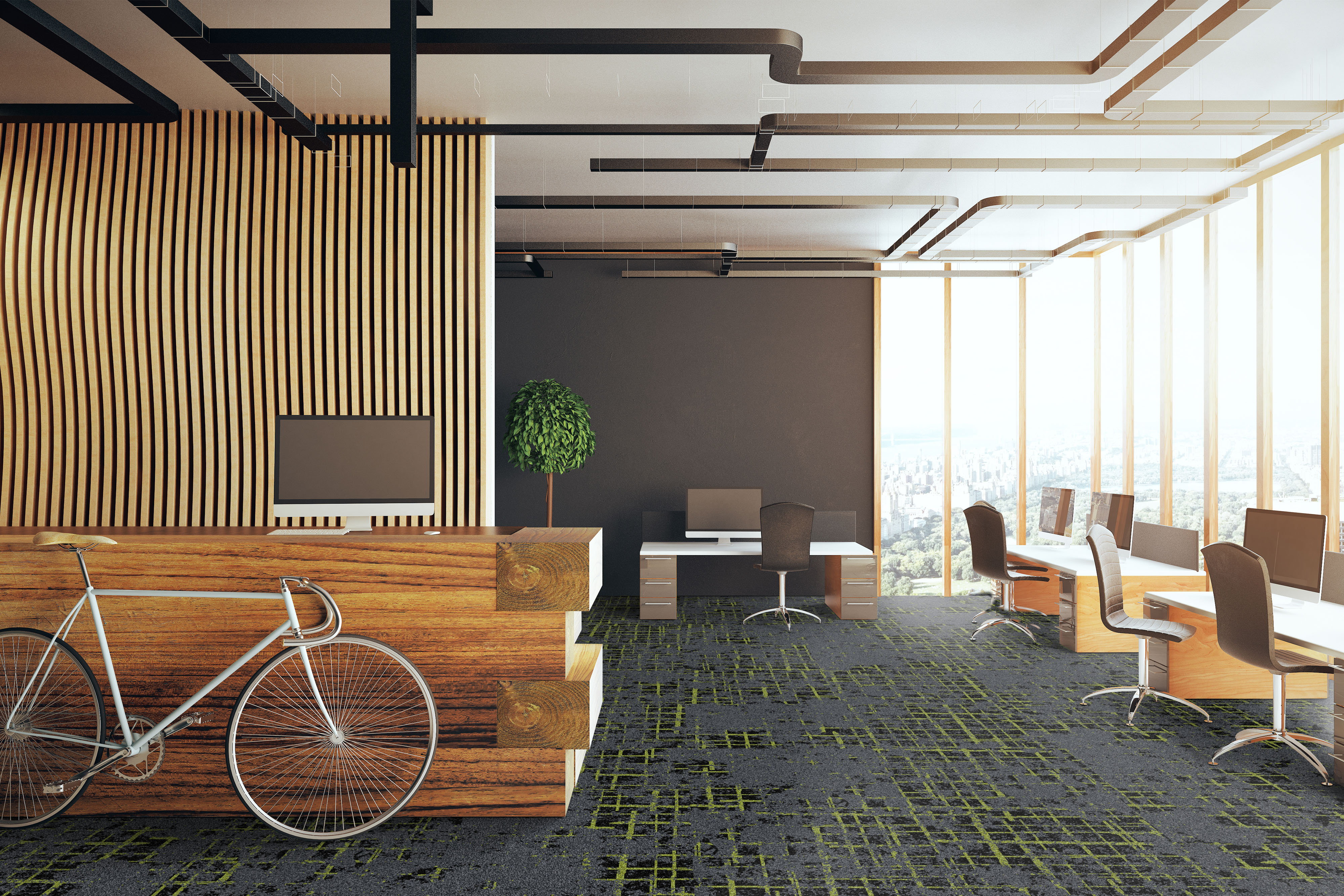 Ковровая плитка Macro Tile 92 (500*500*5 мм) — купить в Нягани