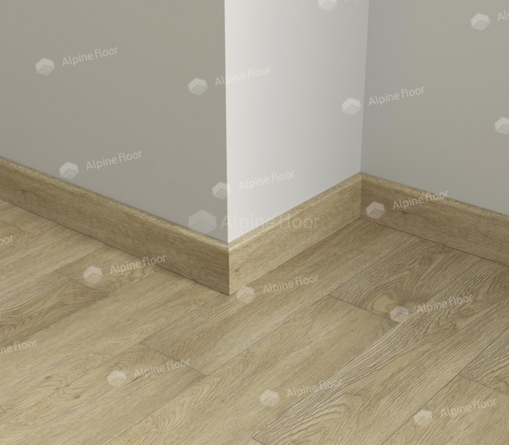 Напольный плинтус Parquet Light Дуб Ваниль Селект SK 13-3 (2200*12,5*80 мм) — купить в Нягани