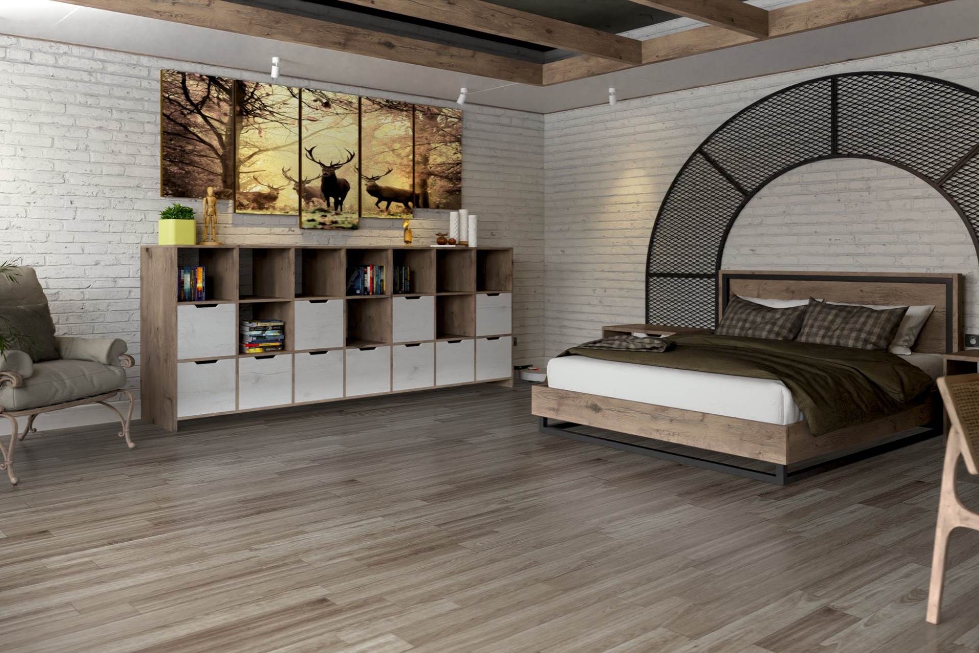 Инженерный паркет «Damy Floor» Скандинавский (укладка палуба) — купить в Нягани