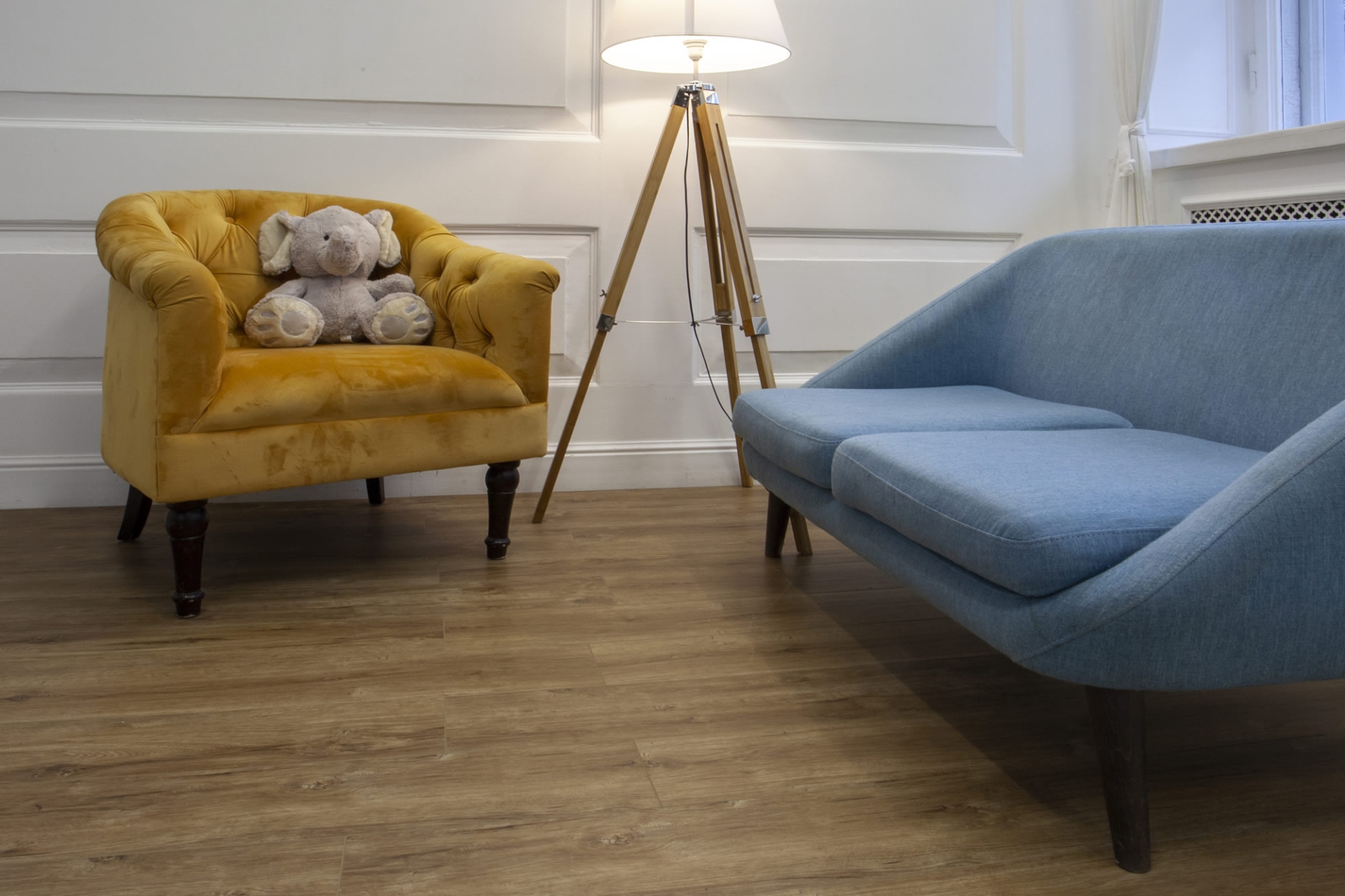 Усовершенствованная кварц-виниловая плитка «Damy Floor» Дуб Имбирный (1227*187*2,5 мм) — купить в Нягани