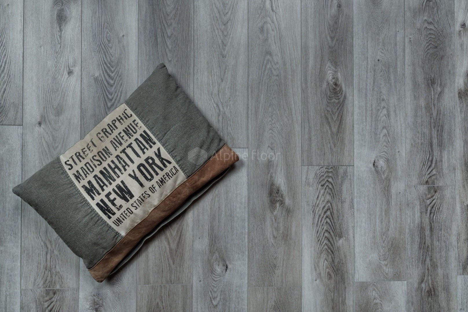 Замковая ПВХ плитка "Alpine Floor" Дуб гранит  (1524*180*8мм) — купить в Нягани