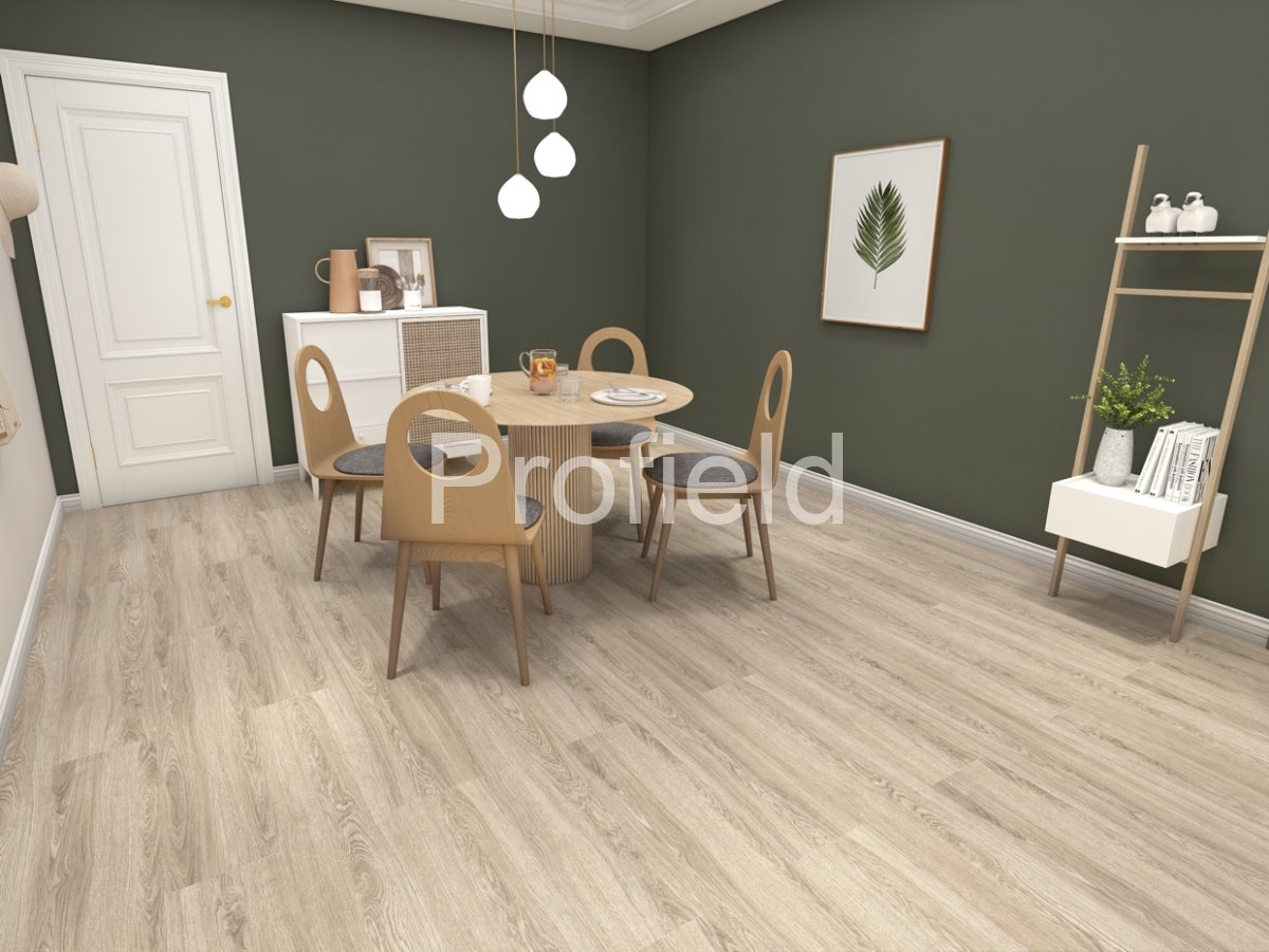 HSPC ламинат "Profield" Дуб Светлый (1200*228*5,5 мм) — купить в Нягани