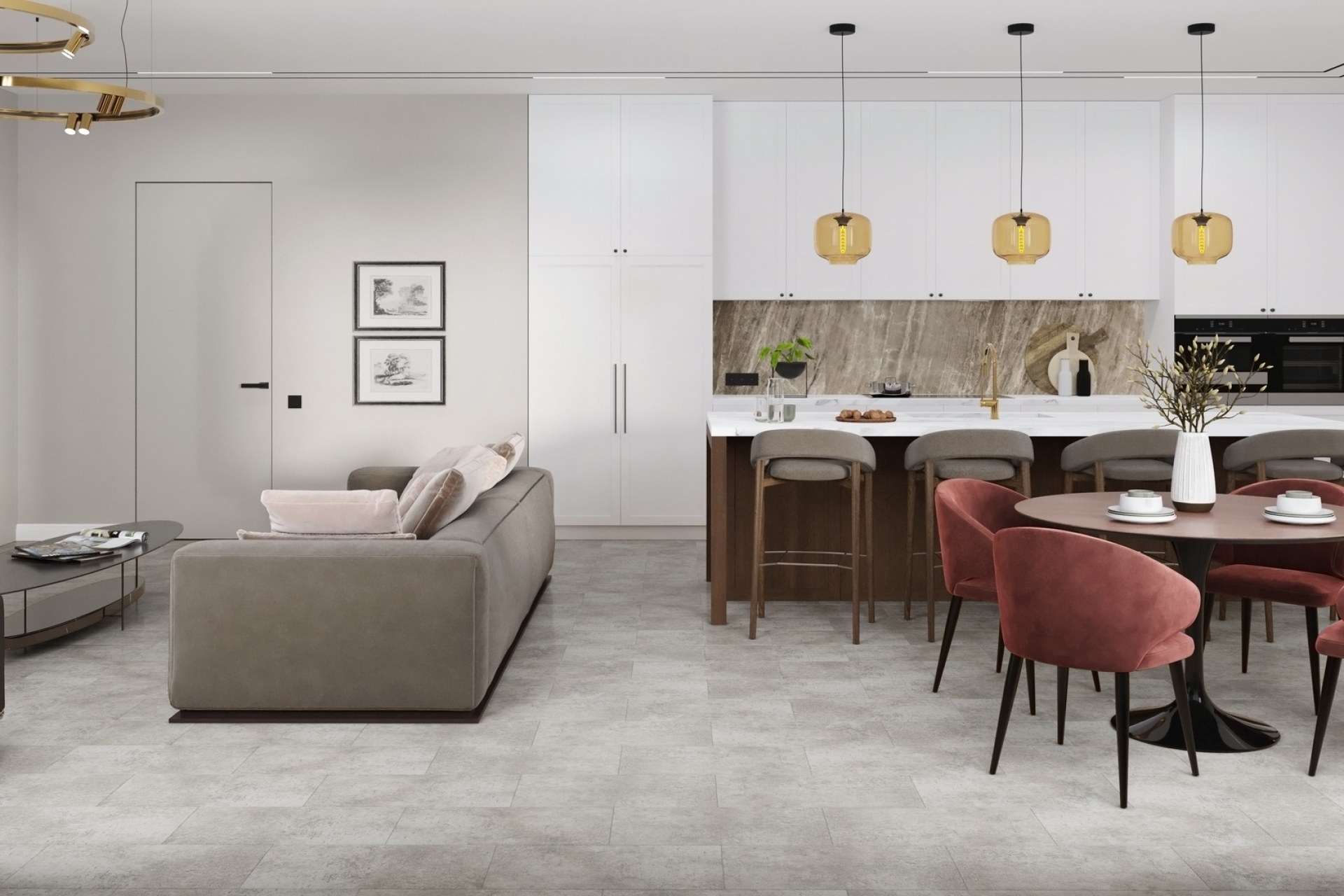 SPC плитка «Damy Floor» Фудзияма (610*305*5 мм) — купить в Нягани