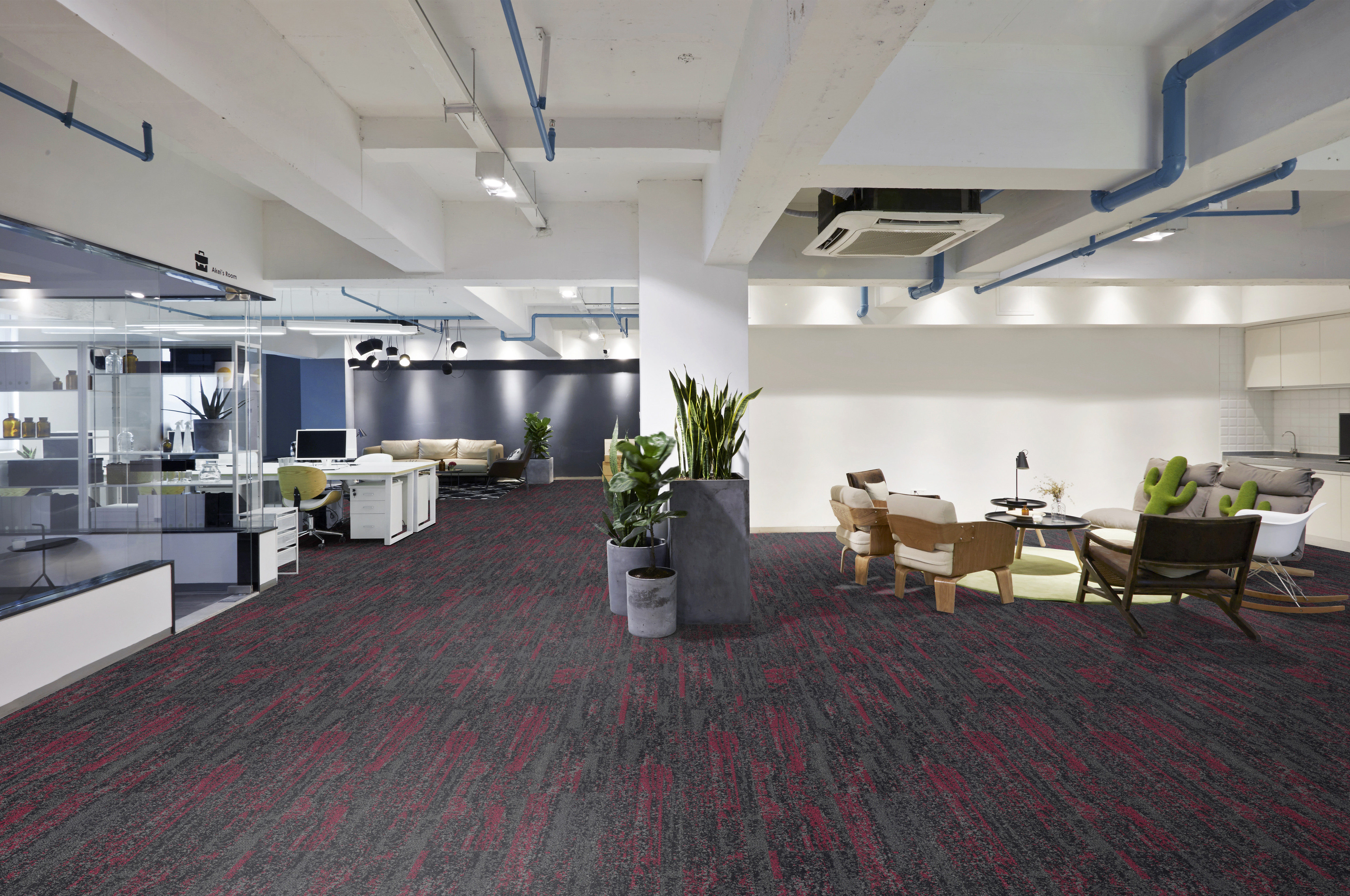 Ковровая плитка Marathon Tile 91 (1000*250*5 мм) — купить в Нягани