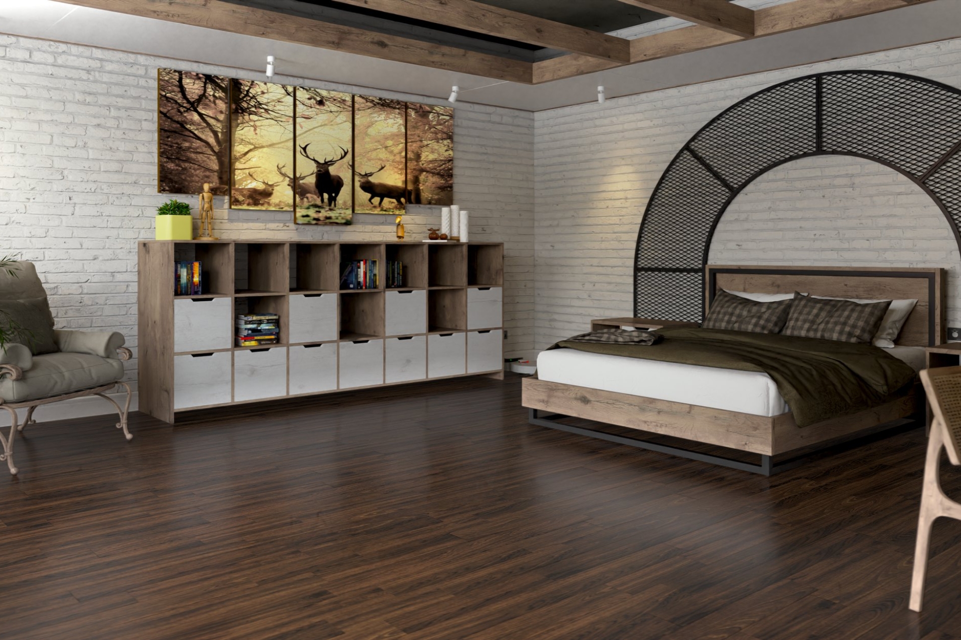 Инженерный паркет «Damy Floor» Каштановый — купить в Нягани