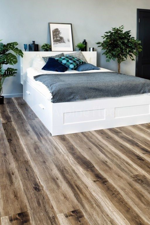 Кварцвиниловая плитка "Alpine Floor" Орех Светлый (1219*184*3мм) — купить в Нягани