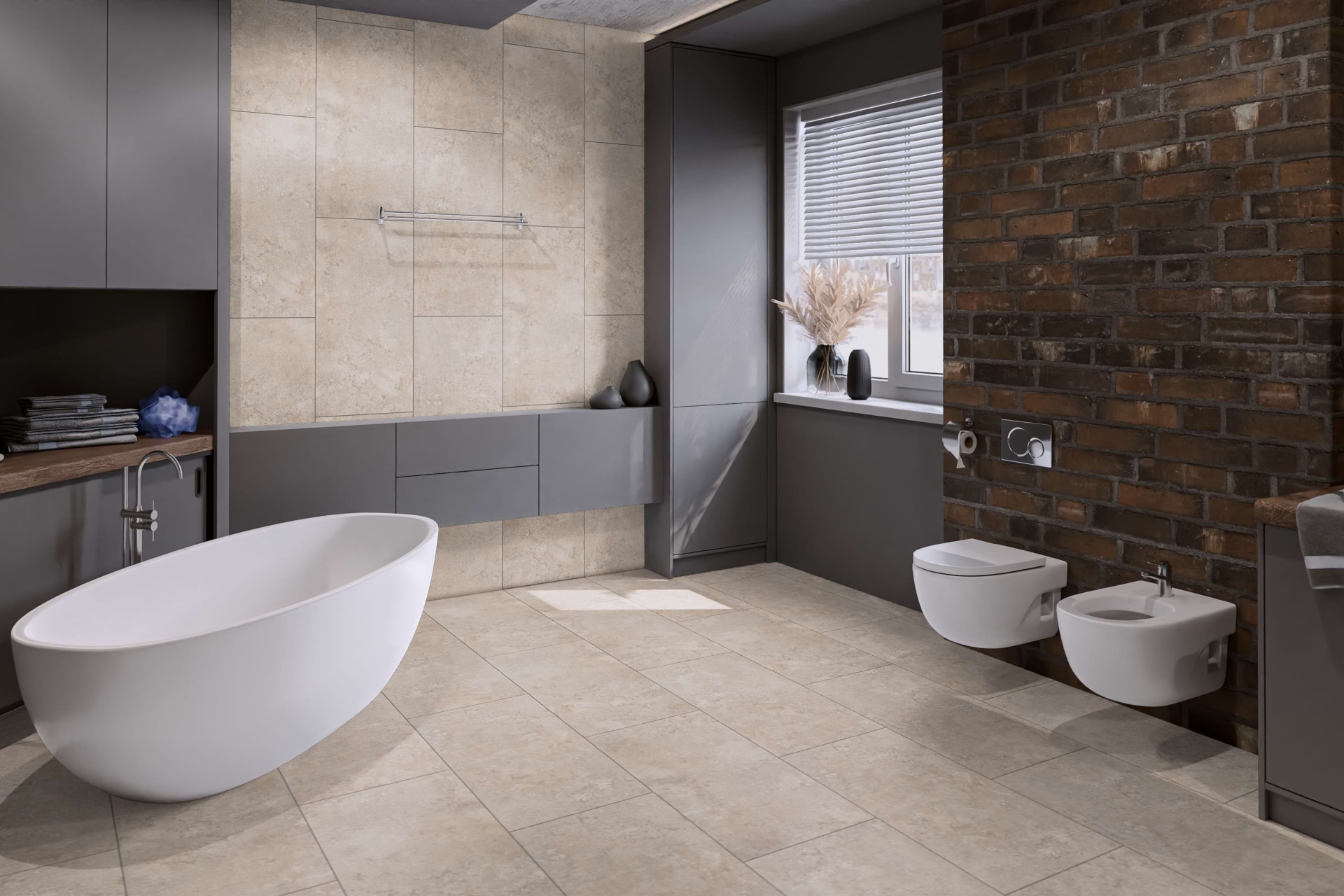 Усовершенствованная кварц-виниловая плитка «Damy Floor» Эйгер (912,4*455,2*2,5 мм) — купить в Нягани