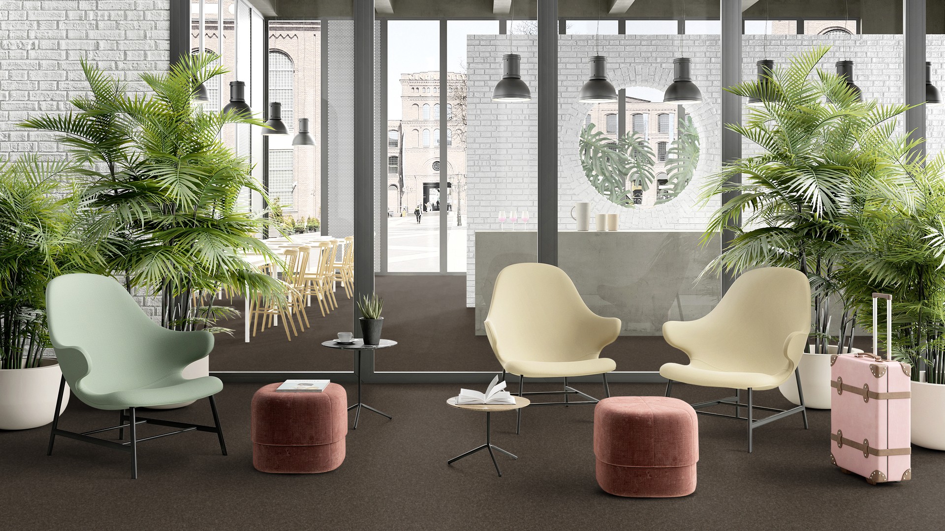 Ковровая плитка Medusa Tile 43 (500*500*5 мм) — купить в Нягани